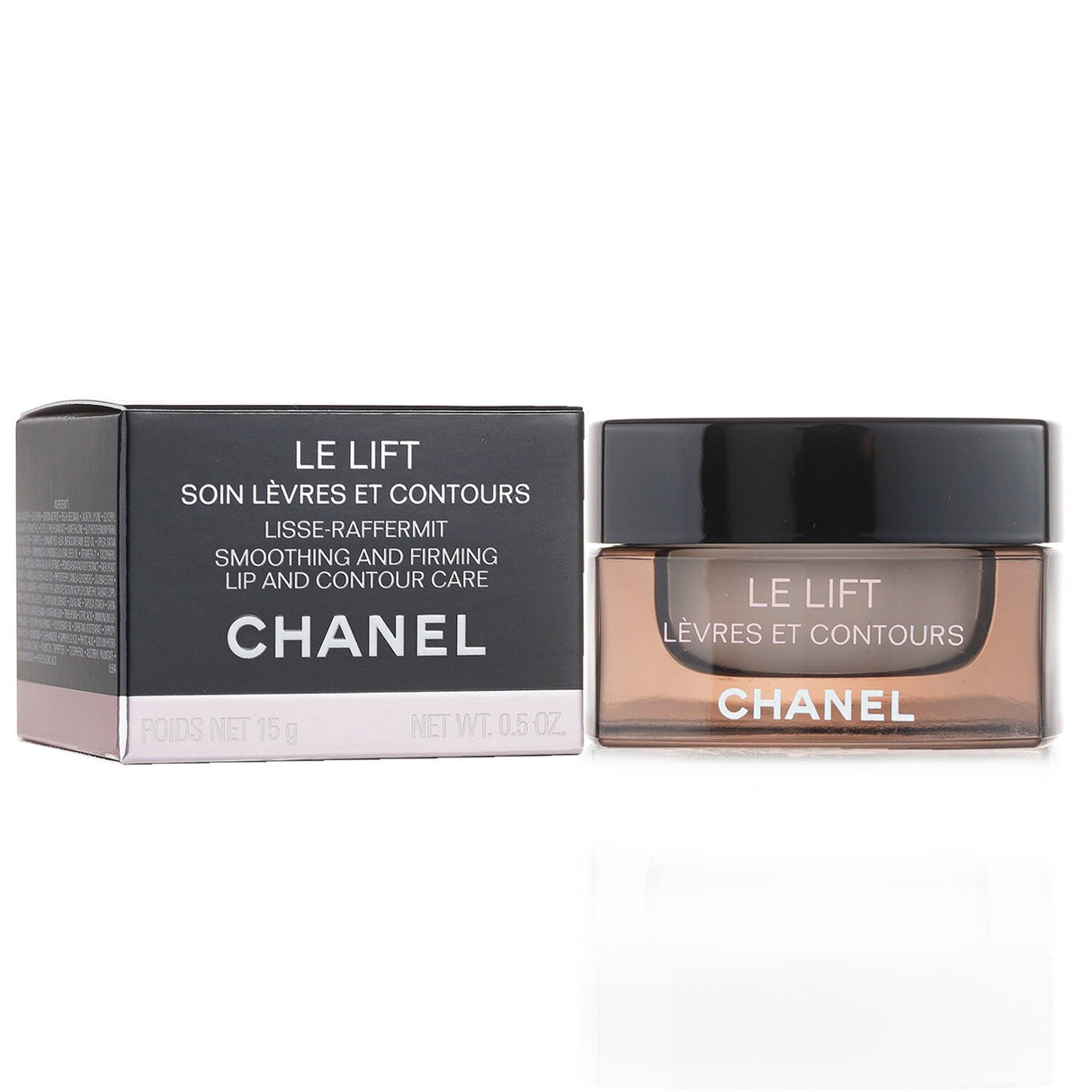 Chanel Le Lift Lip & Contour Care, 15ml, an anti-aging treatment for fuller, smoother, and younger-looking lips.