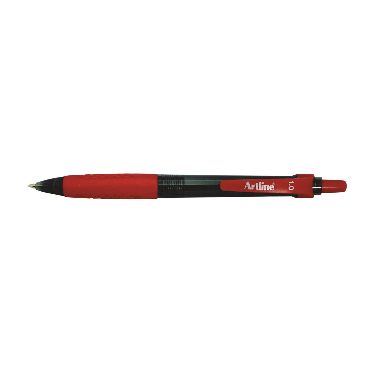 Artline 8410 Bpp Retractable Grip Medium Red -12 units