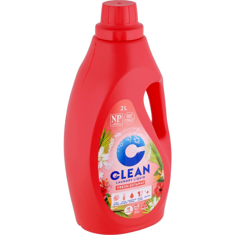 Clean Laundry Liquid Fresh Getaway - 2L