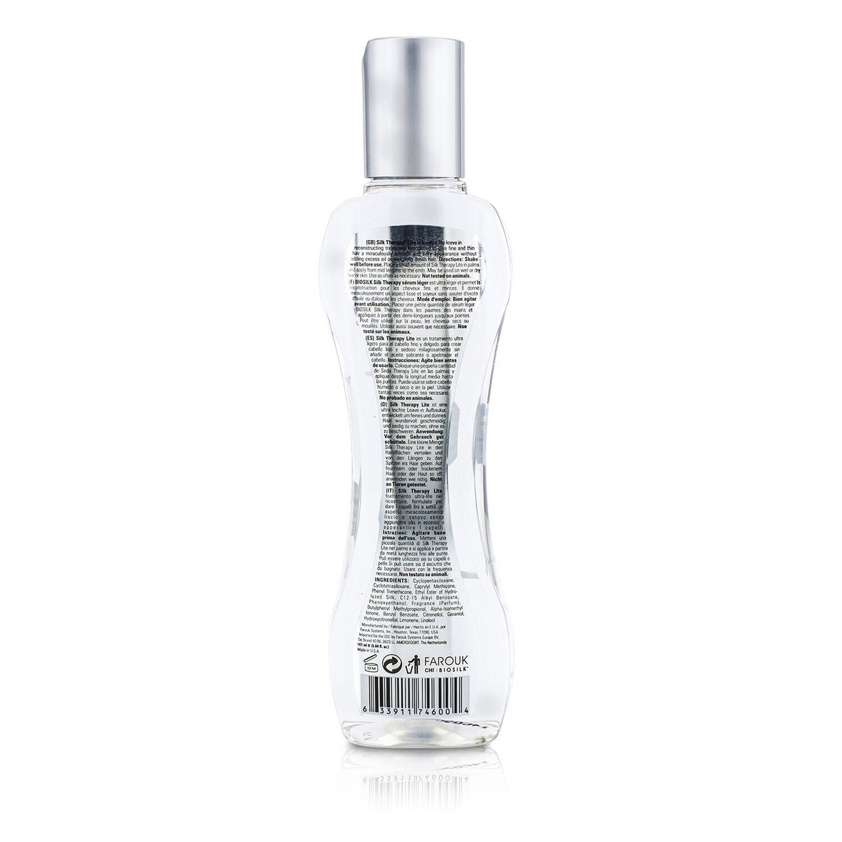 BioSilk Silk Therapy Lite 167ml is a lightweight hair treatment for fine hair, enhancing strength and smoothness without heaviness.