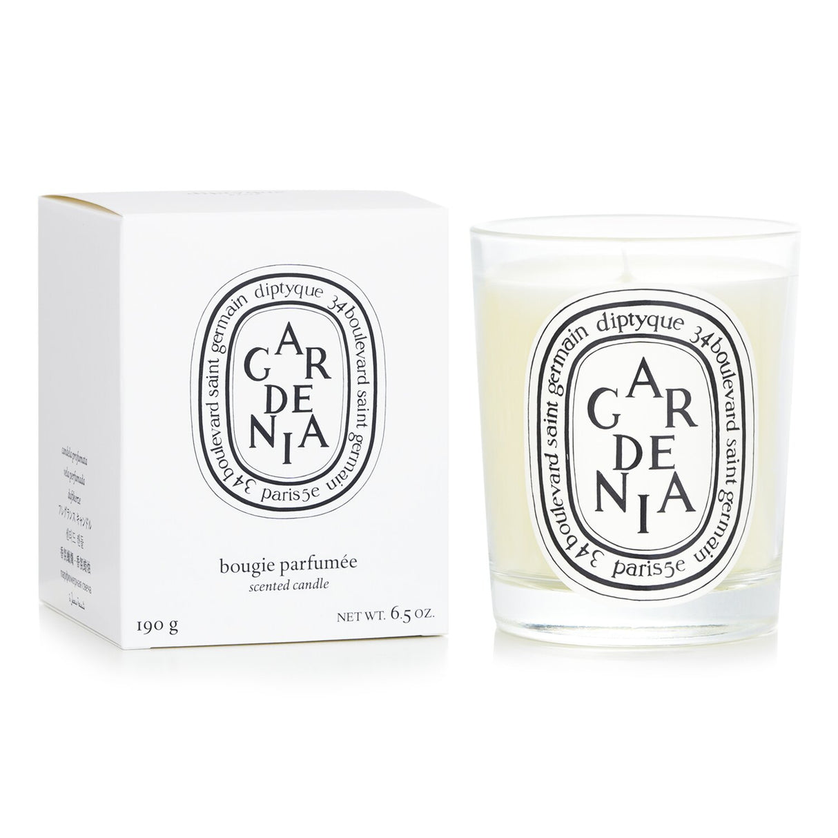 Diptyque - Scented Candle - Gardenia - 190g/6.5oz
