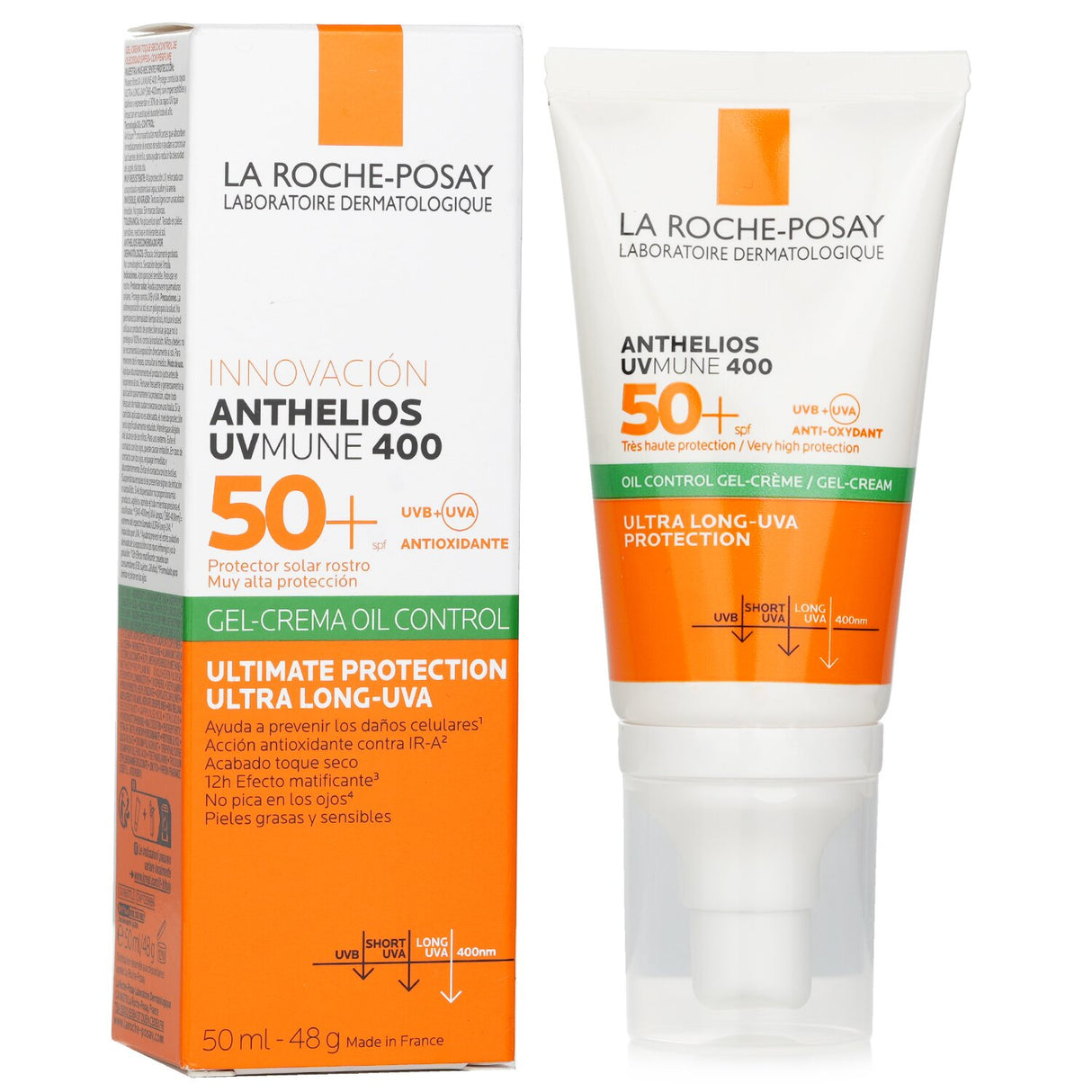 La Roche Posay Anthelios UV Mune 400 Oil Control Gel Cream SPF 50+ 50ml/48g