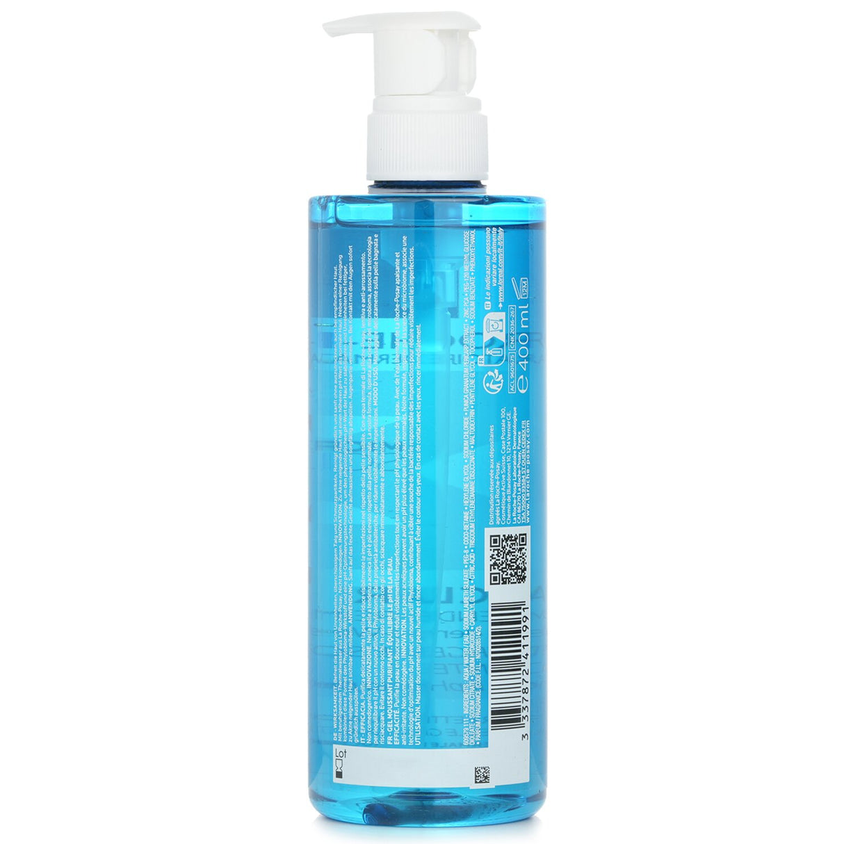La Roche Posay Effaclar Purifying Foaming Gel - For Oily Sensitive Skin 400ml/13