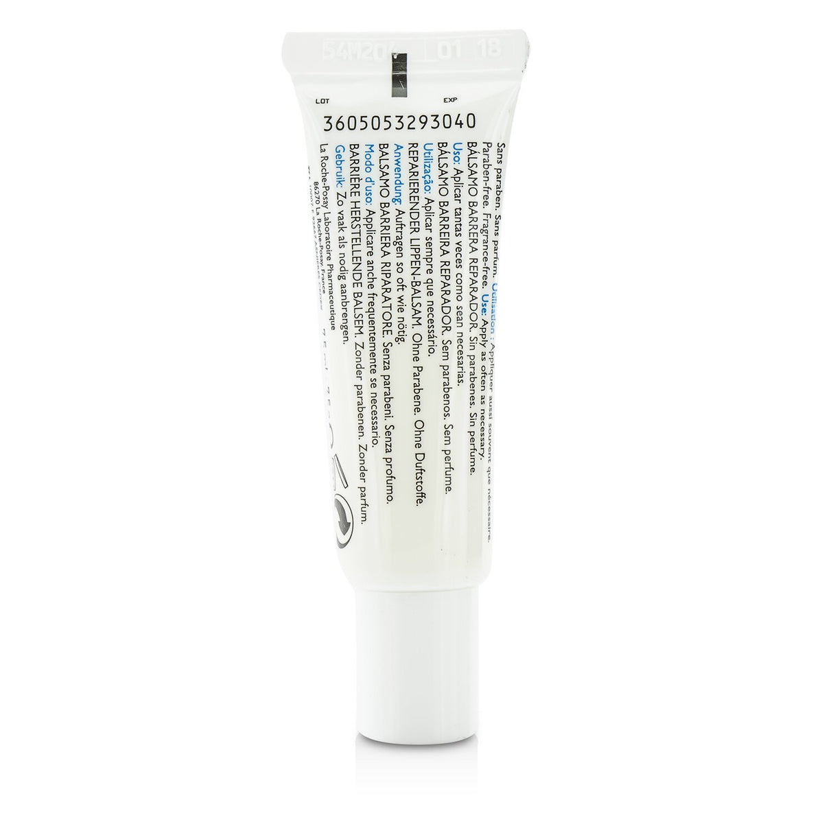 La Roche Posay Cicaplast Levres Balm, a soothing balm for chapped lips, with Panthenol and MP lipids for quick relief.