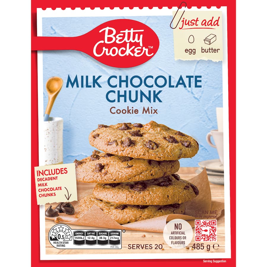 Betty Crocker Cookie Mix Chocolate Chunk 485g