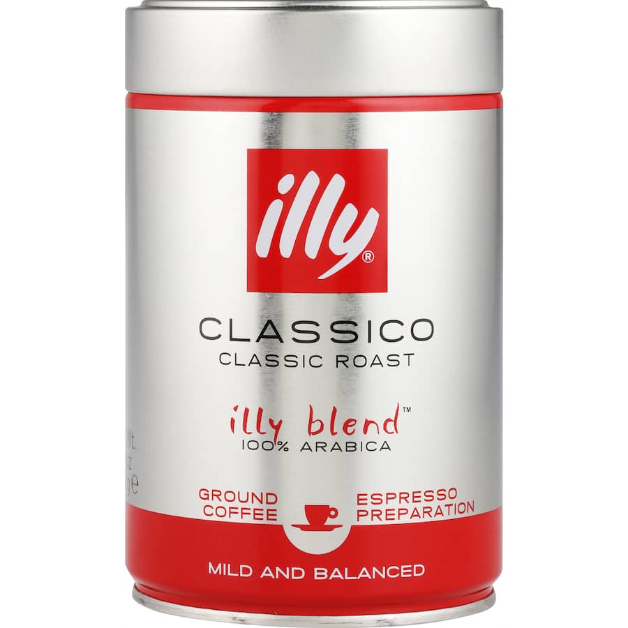 Illy Espresso Grind Medium Roast 250g