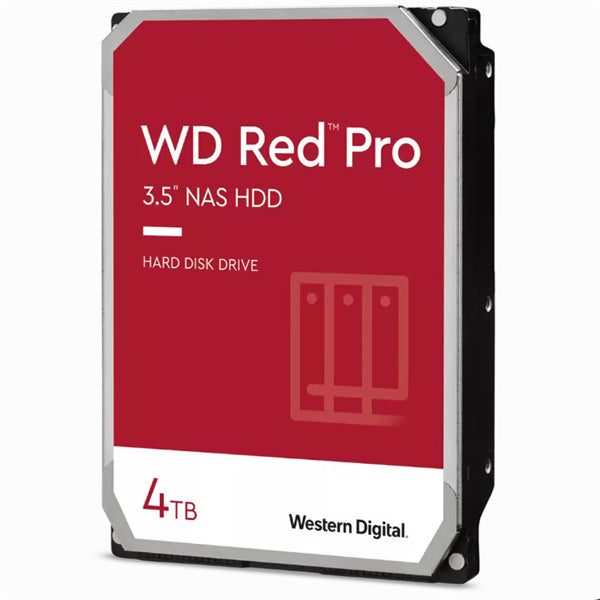 WD Red Pro 4TB SATA 3.5" 7200RPM 256MB NAS HDD  5Yr Wty