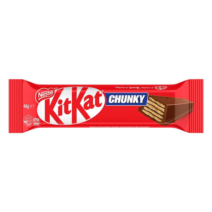 Nestlé Kit Kat Chocolate Bar Chunky 48g