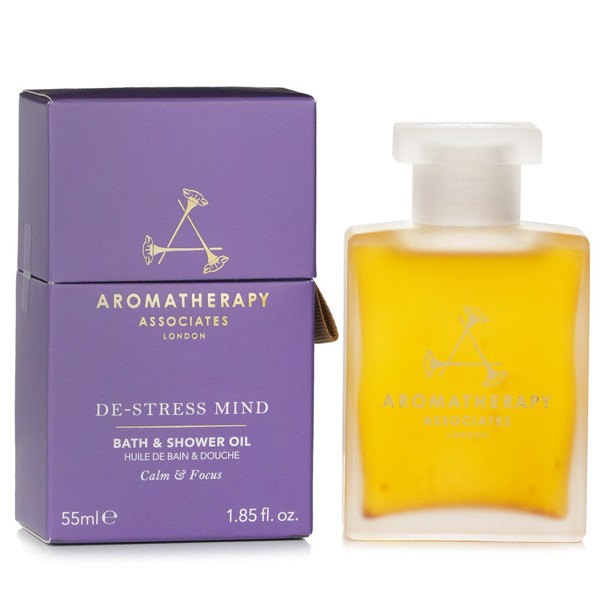 Aromatherapy Associates - De-Stress - Mind Bath & Shower Oil - 55ml/1.86oz
