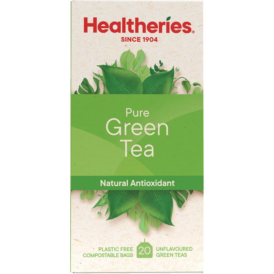 Healtheries Green Tea Pure Bags 20pack