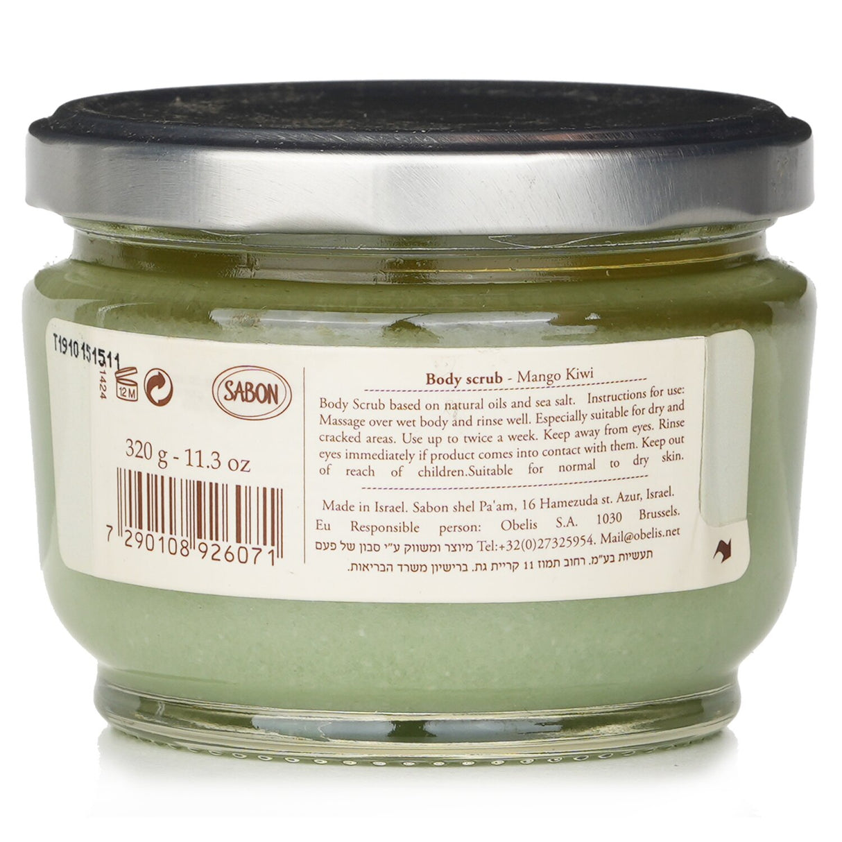 Sabon - Body Scrub - Mango Kiwi - 320g/11.3oz