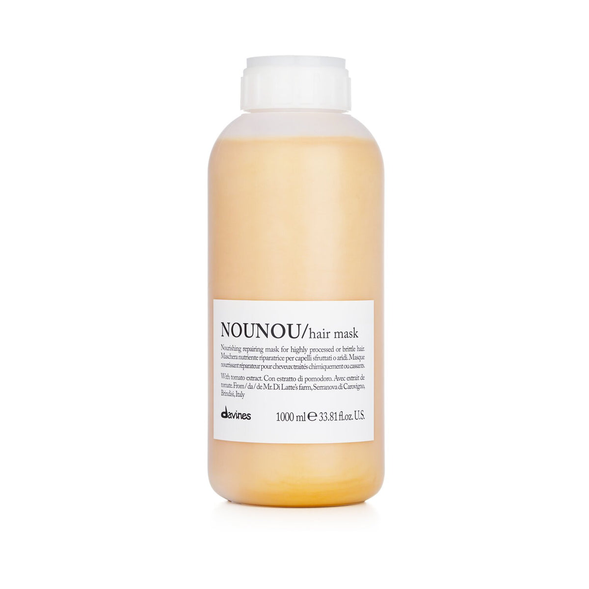 Davines Nounou Nourishing Repairing Mask (For Highly Processed or Brittle Hair)