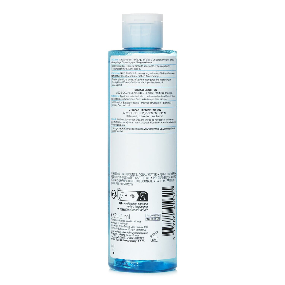 La Roche Posay Soothing Lotion - For Sensitive Skin 200ml/6.76oz