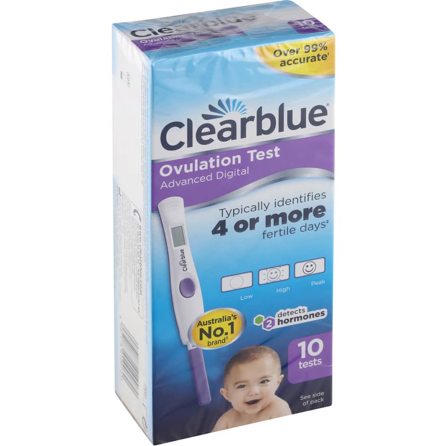 Clearblue Ovulation Test Kit Digital 10pack