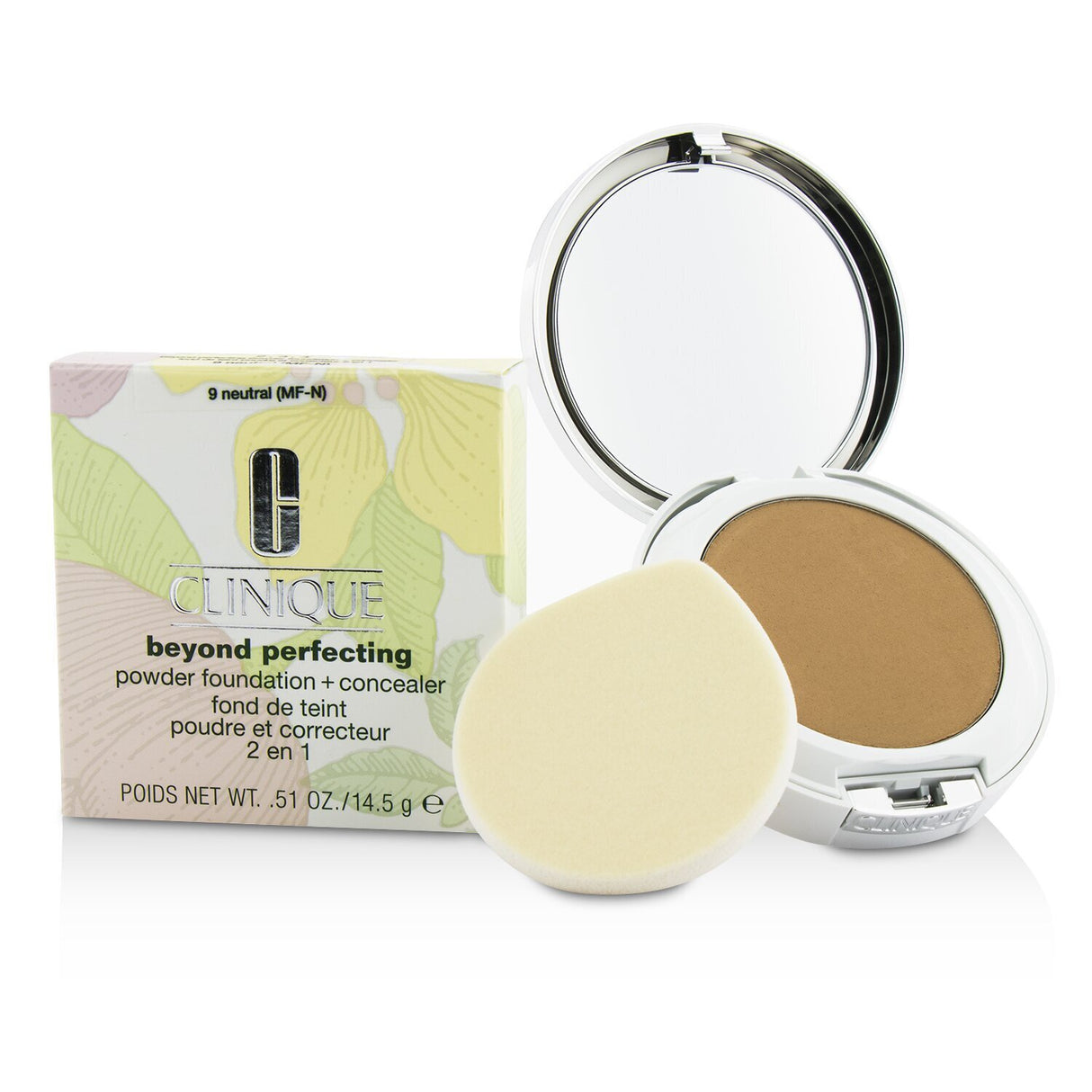 Clinique - Beyond Perfecting Powder Foundation + Concealer - # 09 Neutral (MF-N)