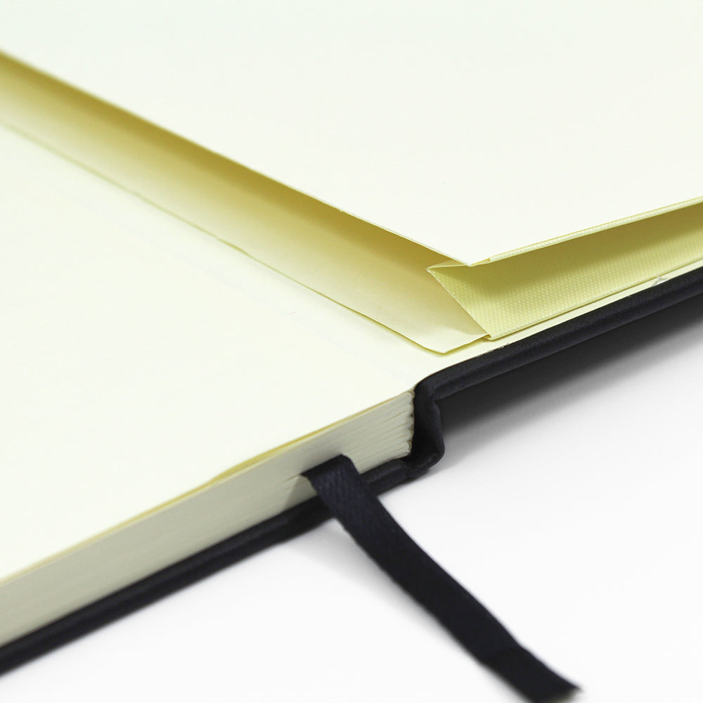 Silvine Executive Notebook A5 160 Pages Lined Black