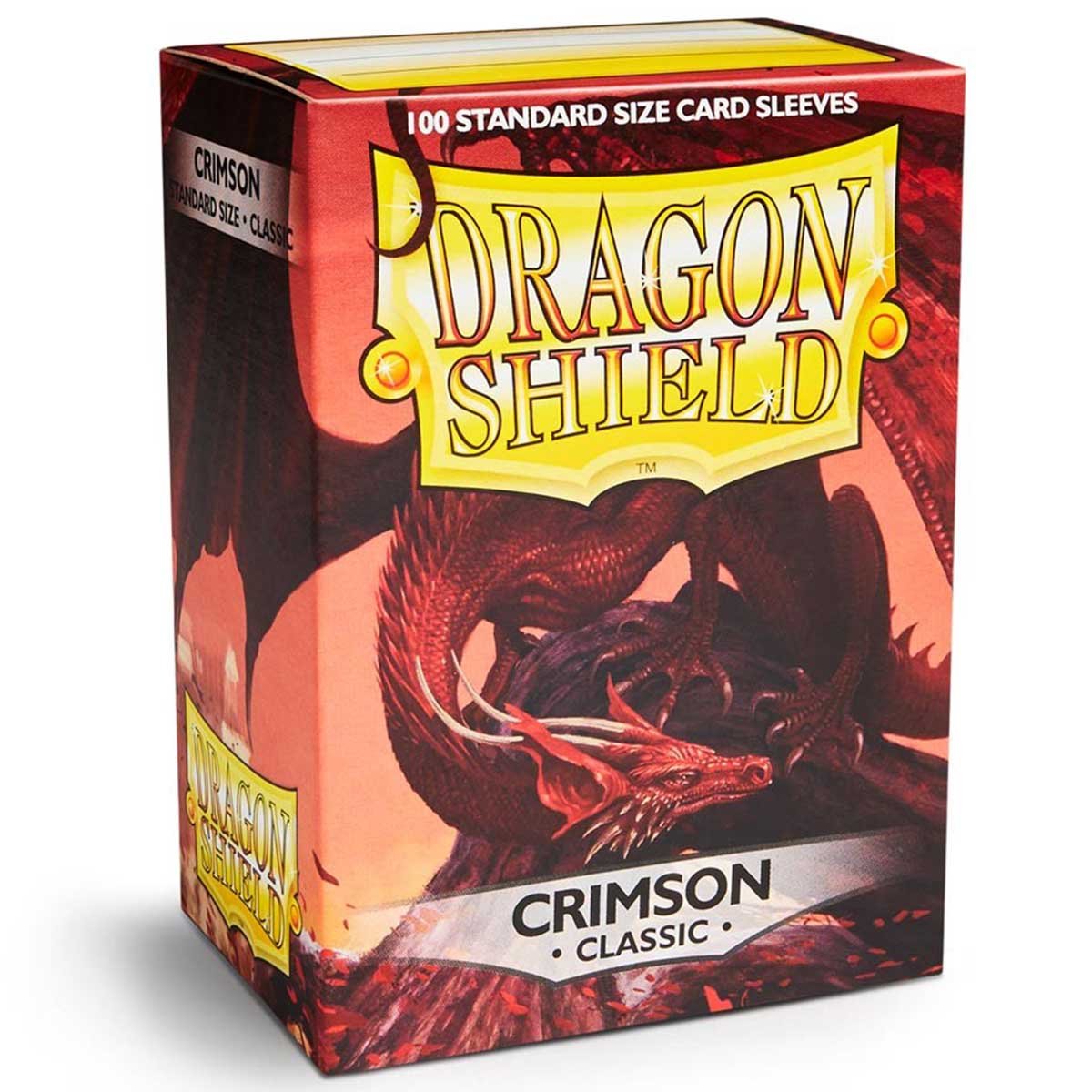 Dragon Shield Classic Card Sleeves - Crimson