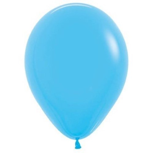 Sempertex 30cm Fashion Blue Latex Balloons - Pack of 50