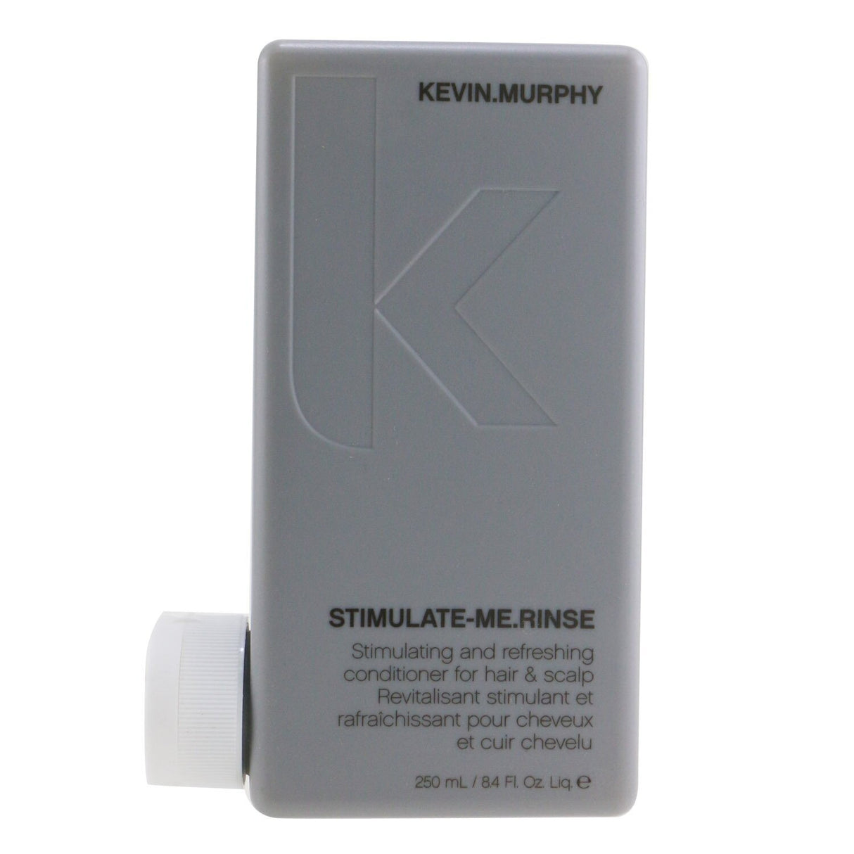 Kevin.Murphy Stimulate-Me.Rinse conditioner in a 250ml bottle, designed for men to refresh and hydrate hair and scalp.