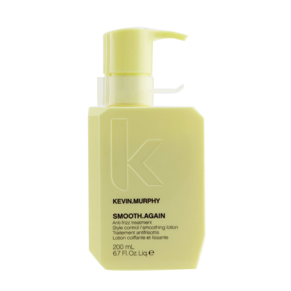 Kevin Murphy Smooth.Again Anti-Frizz Treatment, a 200ml leave-in lotion for reducing frizz in thick, unruly hair while providing heat protection.