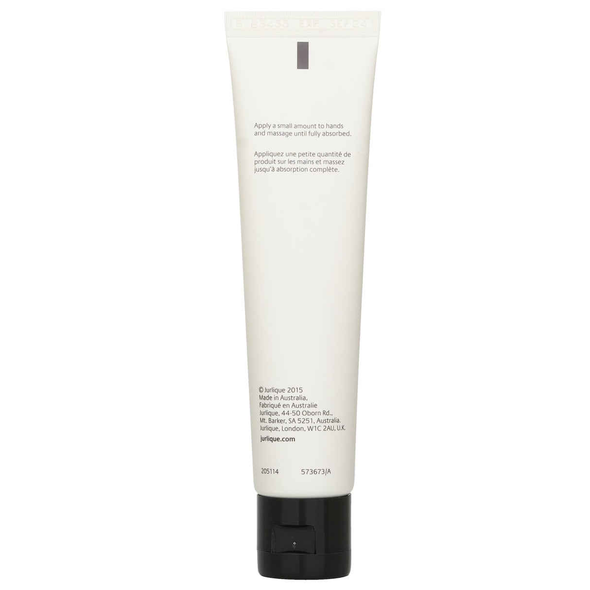 Luxurious Jurlique Rose Hand Cream in a 40ml tube, rich and non-greasy, perfect for softening and nourishing dry hands.
