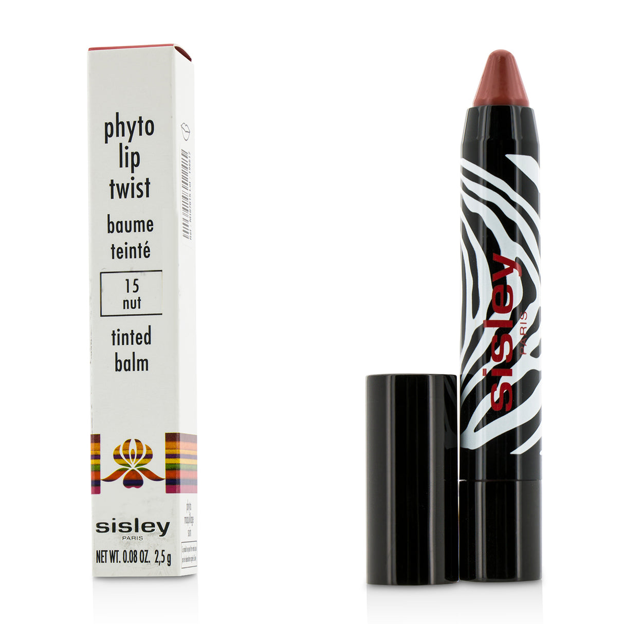 Sisley - Phyto Lip Twist - # 15 Nut - 2.5g/0.08oz