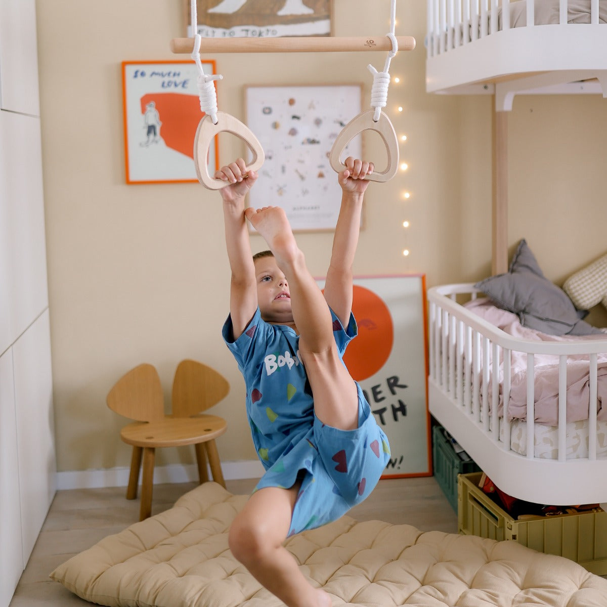 Kinderfeets Trapeze with Rings