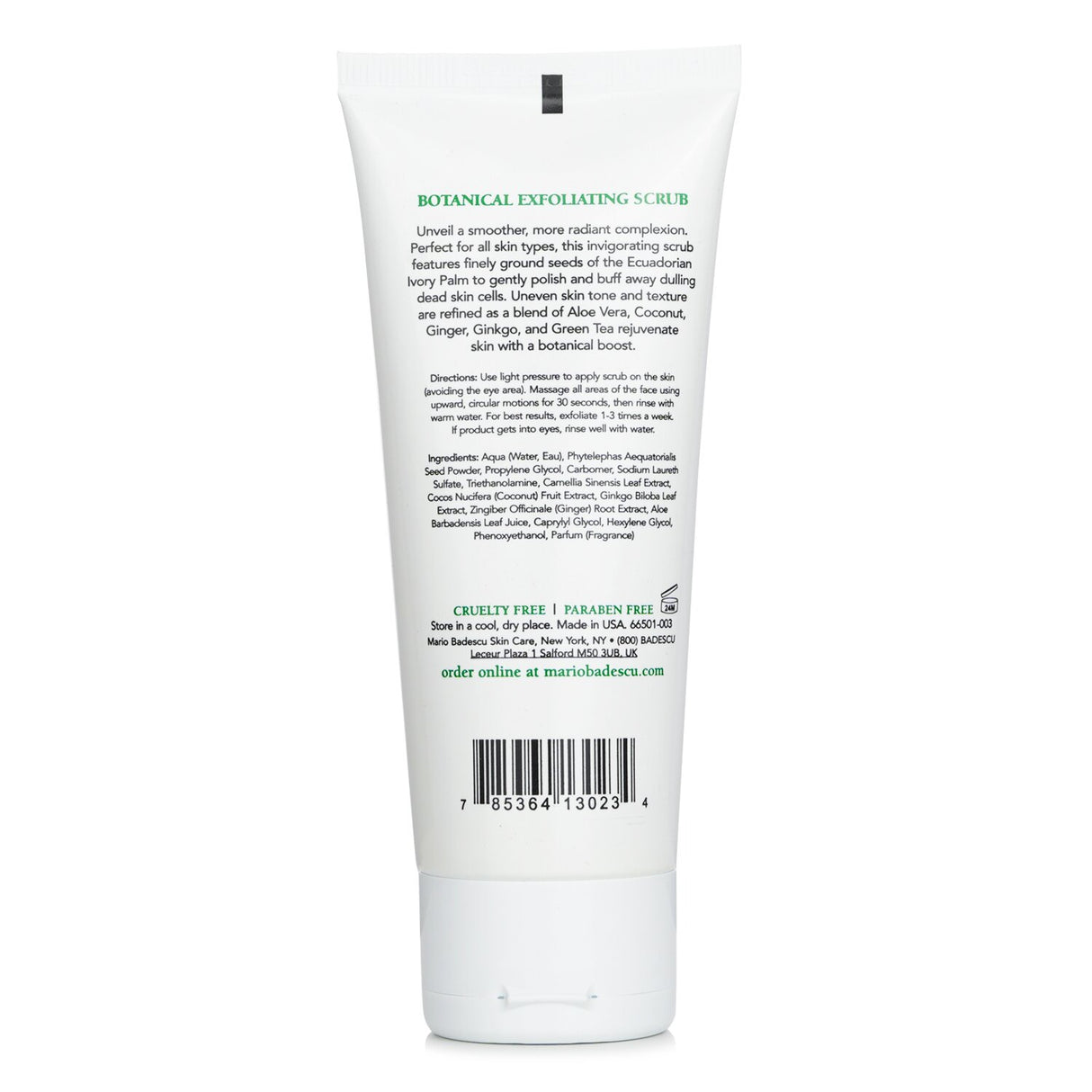 Mario Badescu - Botanical Exfoliating Scrub - For All Skin Types - 100ml/3.4oz
