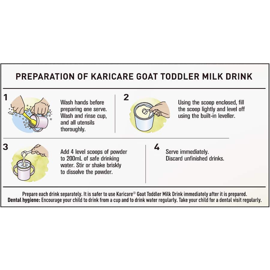 Karicare Goat Milk 3 Toddler Milk Drink From 12+ Months 900g