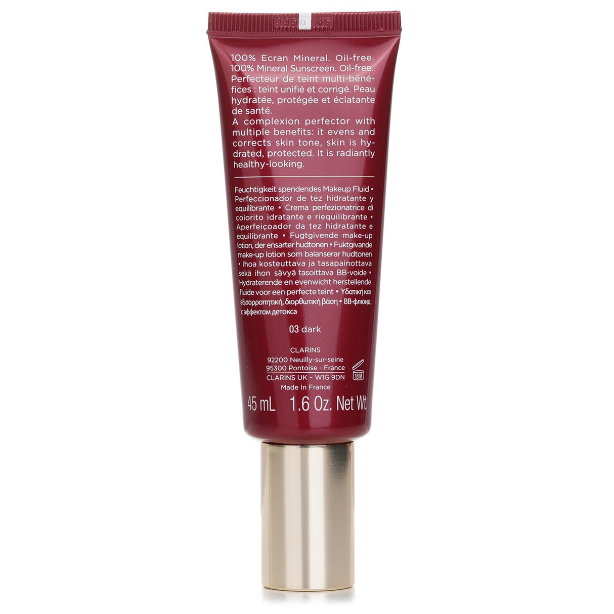 Clarins BB Skin Detox Fluid SPF 25 - #03 Dark 45ml/1.6oz