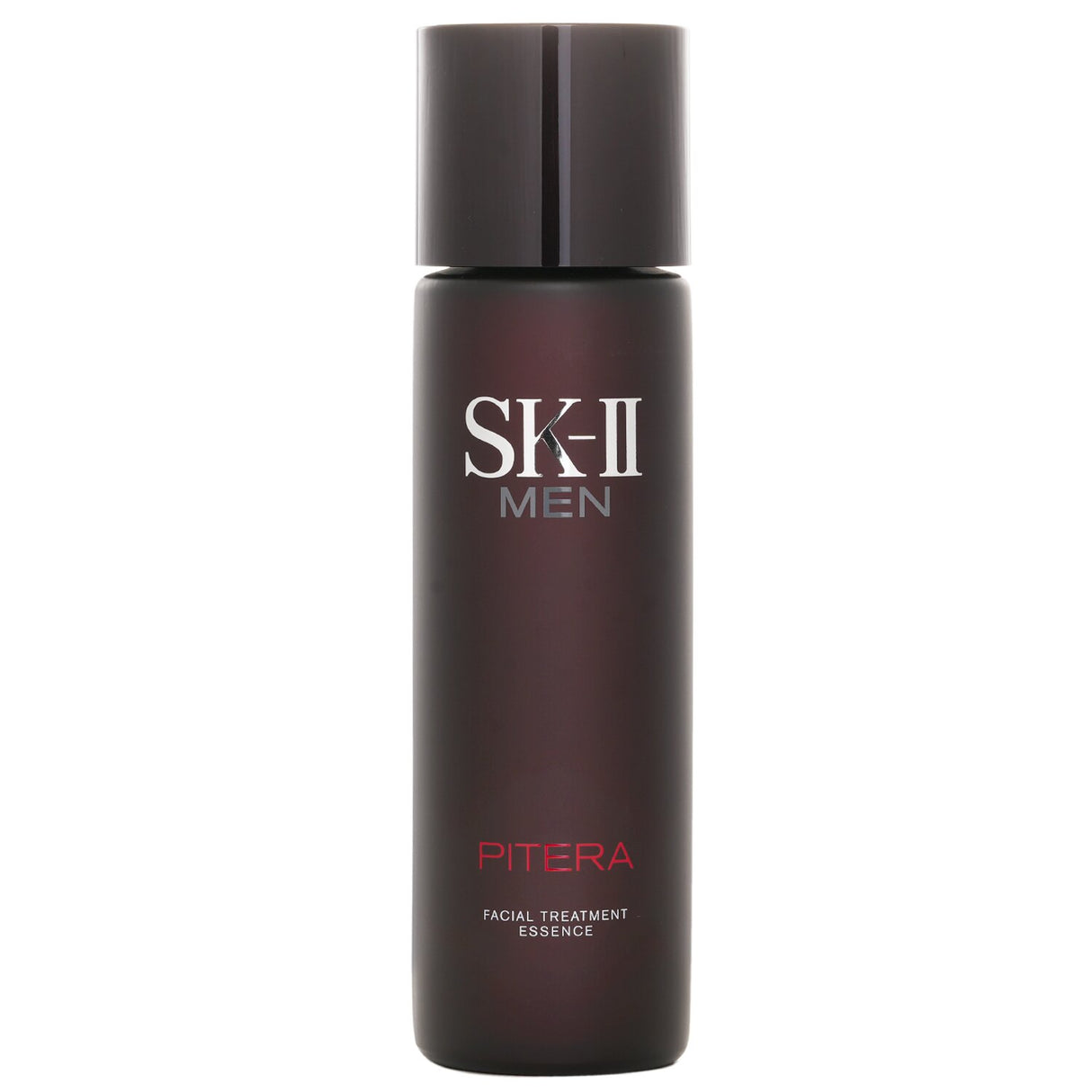 SK II Facial Treatment Essence for Men in a 230ml bottle, promoting radiant skin with 90% Pitera for rejuvenation and hydration.