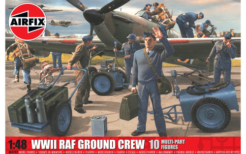 Airfix Model Kit - WWII RAF Ground Crew 1:48