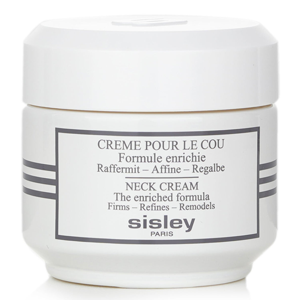 Luxurious Sisley Neck Cream in 50ml, enriched with oat seed and shea butter for firming and youthful neck skin.