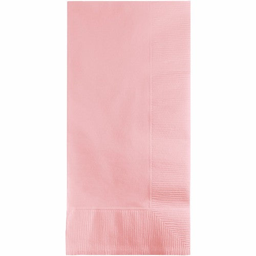 Classic Pink Dinner Napkins - Pack of 50