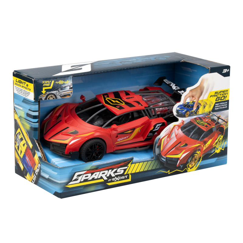Remote Control Car - SILVERLIT EXOST SPARKS YELLOW, RED, BLUE, GREY (Assorted)