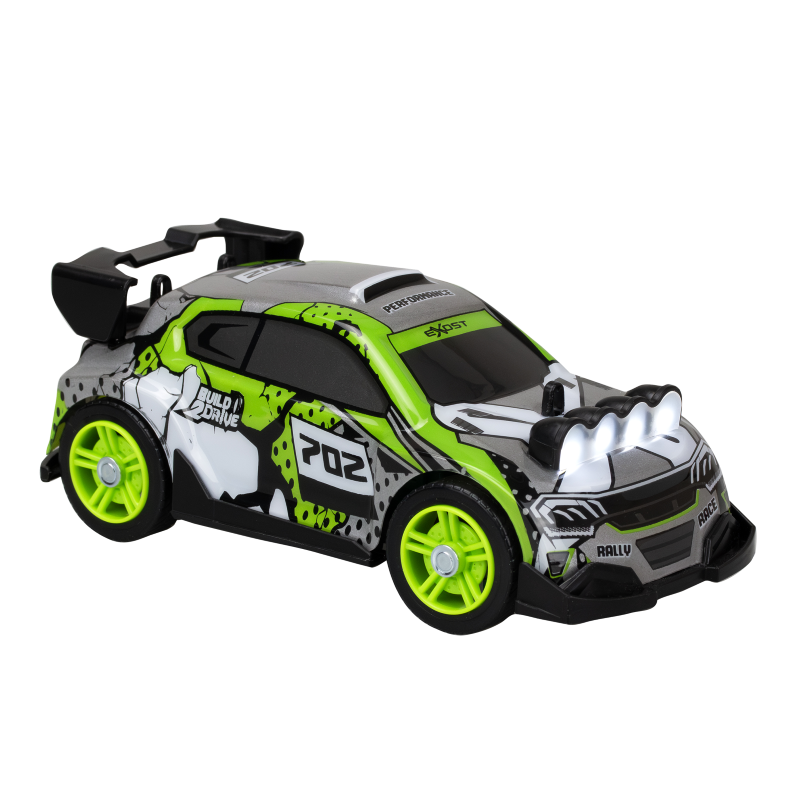 Remote Control Car - SILVERLIT EXOST BUILD 2 DRIVE RALLY SPOTLIGHTS