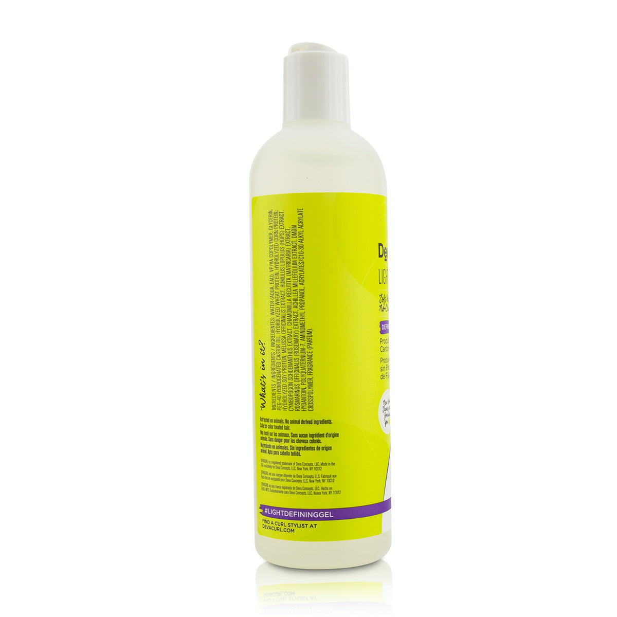 DevaCurl Light Defining Gel (Soft Hold No-Crunch Styler - Define & Control) 355m