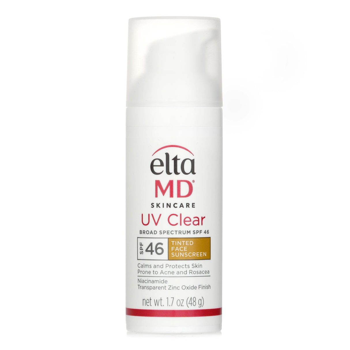 EltaMD UV Clear Facial Sunscreen SPF 46 - For Skin Types Prone To Acne, Rosacea