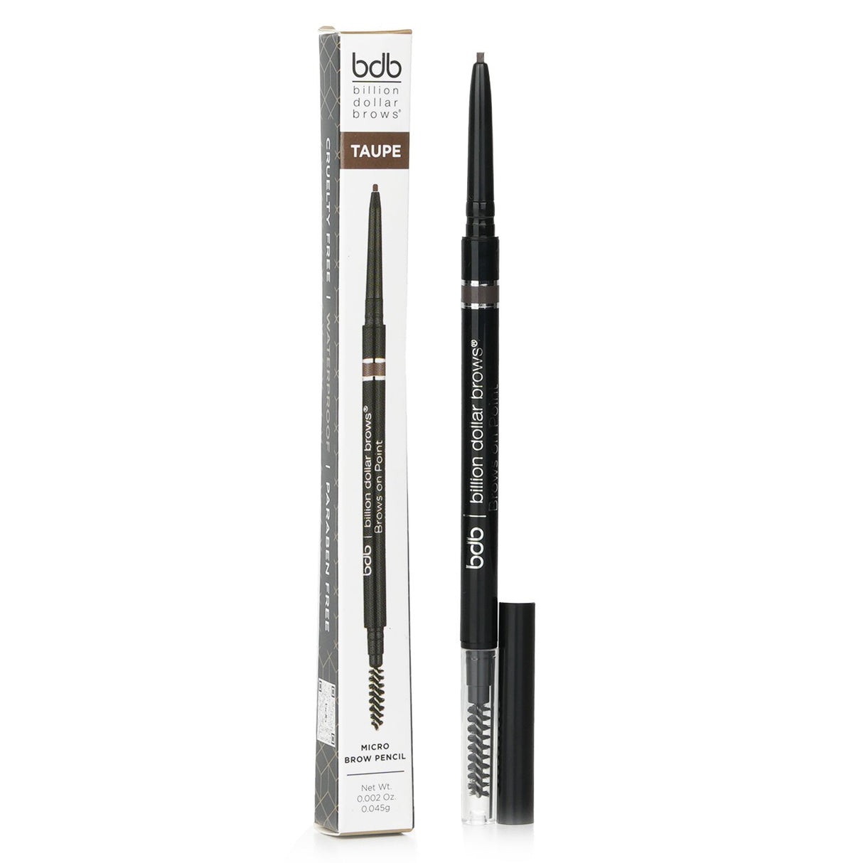 Billion Dollar Brows - Brows On Point Waterproof Micro Brow Pencil - Taupe - 0.
