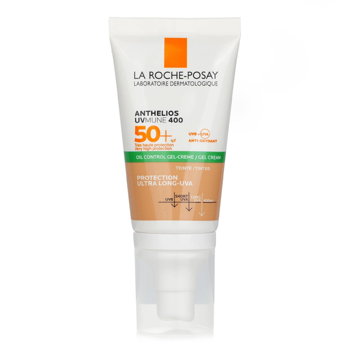 La Roche Posay - Anthelios UVMUNE 400 SPF50+ Oil Control Gel Creme Tinted - 50