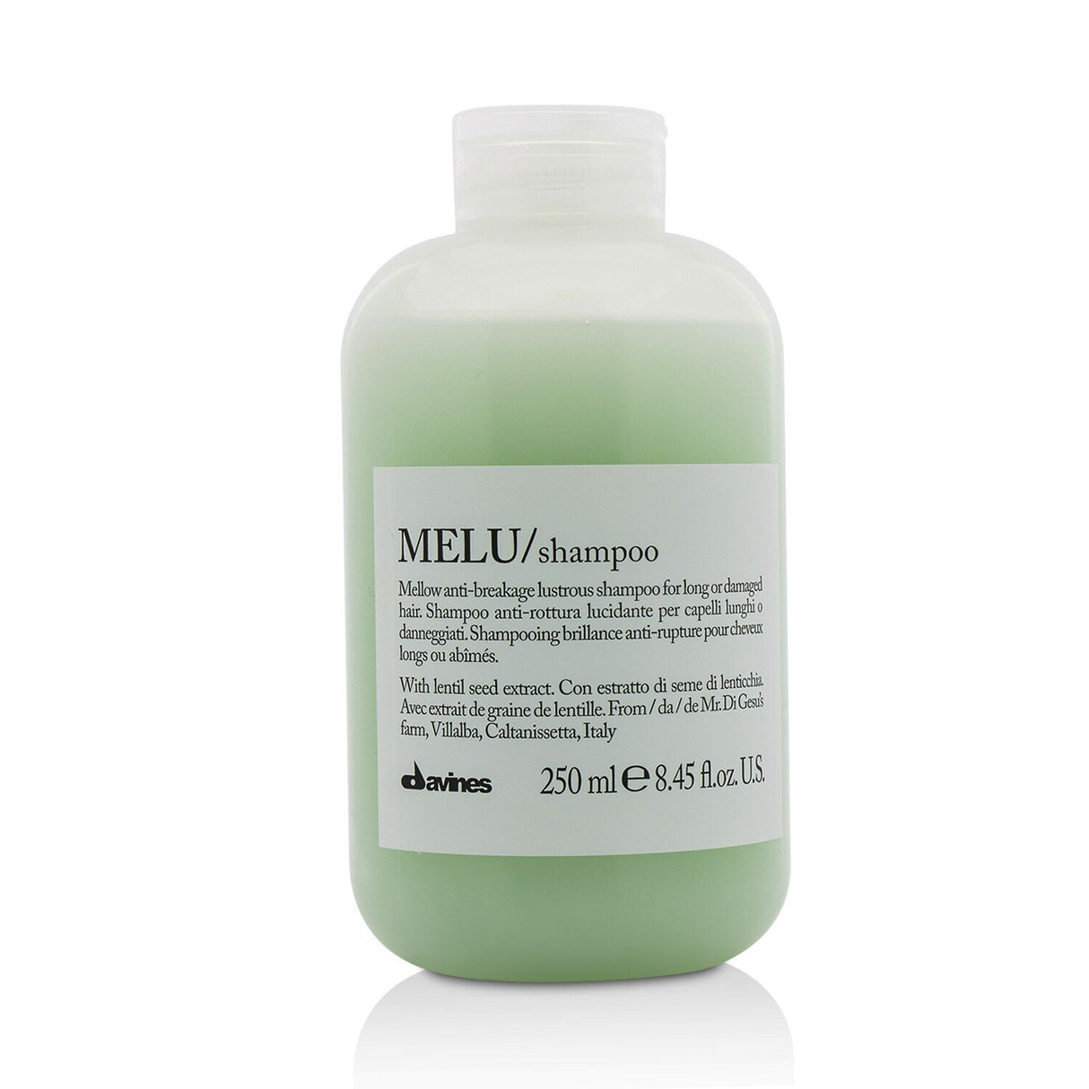 Davines Melu Shampoo Mellow Anti-Breakage Lustrous Shampoo (For Long or Damaged
