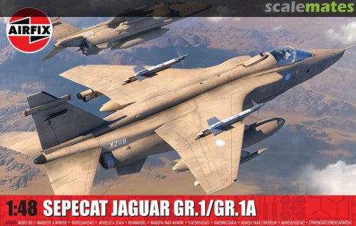 Airfix Model Kit - Westland SEPECAT Jaguar GR1/GR1A 1:48 Scale