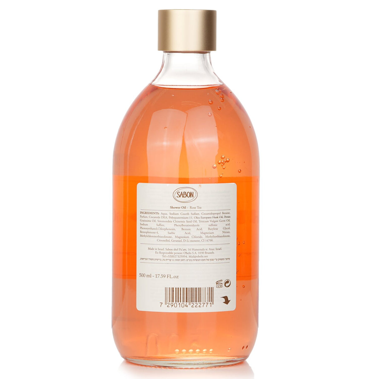 Sabon - Shower Oil - Rose Tea - 500ml/17.59oz