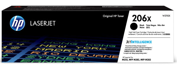HP 206X Black High Yield Toner