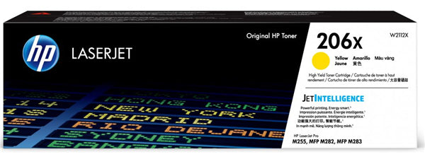 HP 206X Yellow High Yield Toner