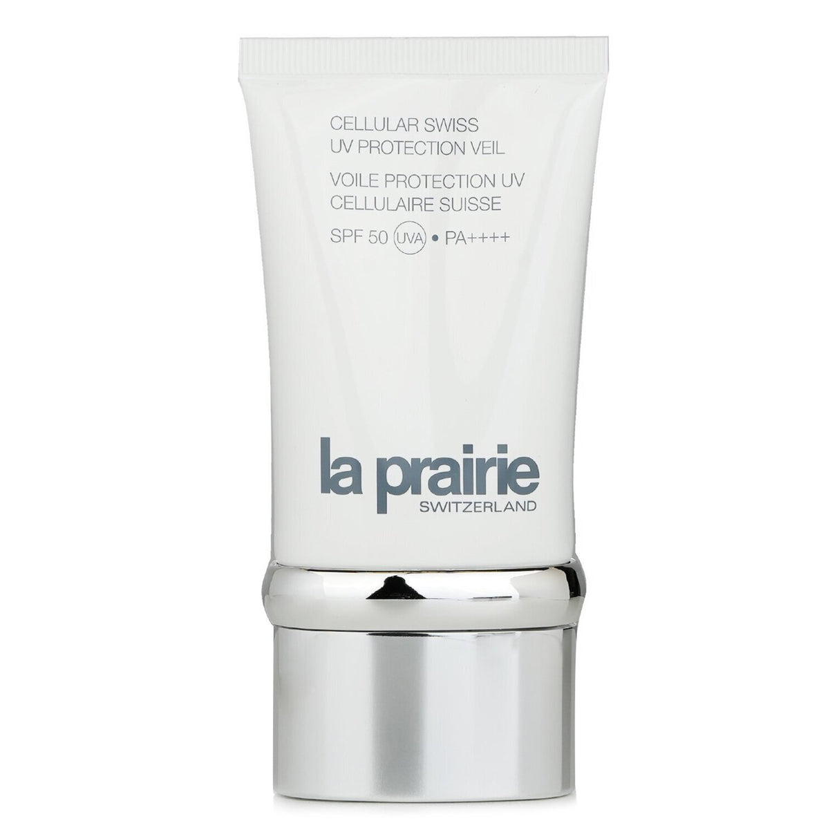 Luxury facial sunscreen by La Prairie offering high UV protection, lightweight hydration, and antioxidants for radiant skin.