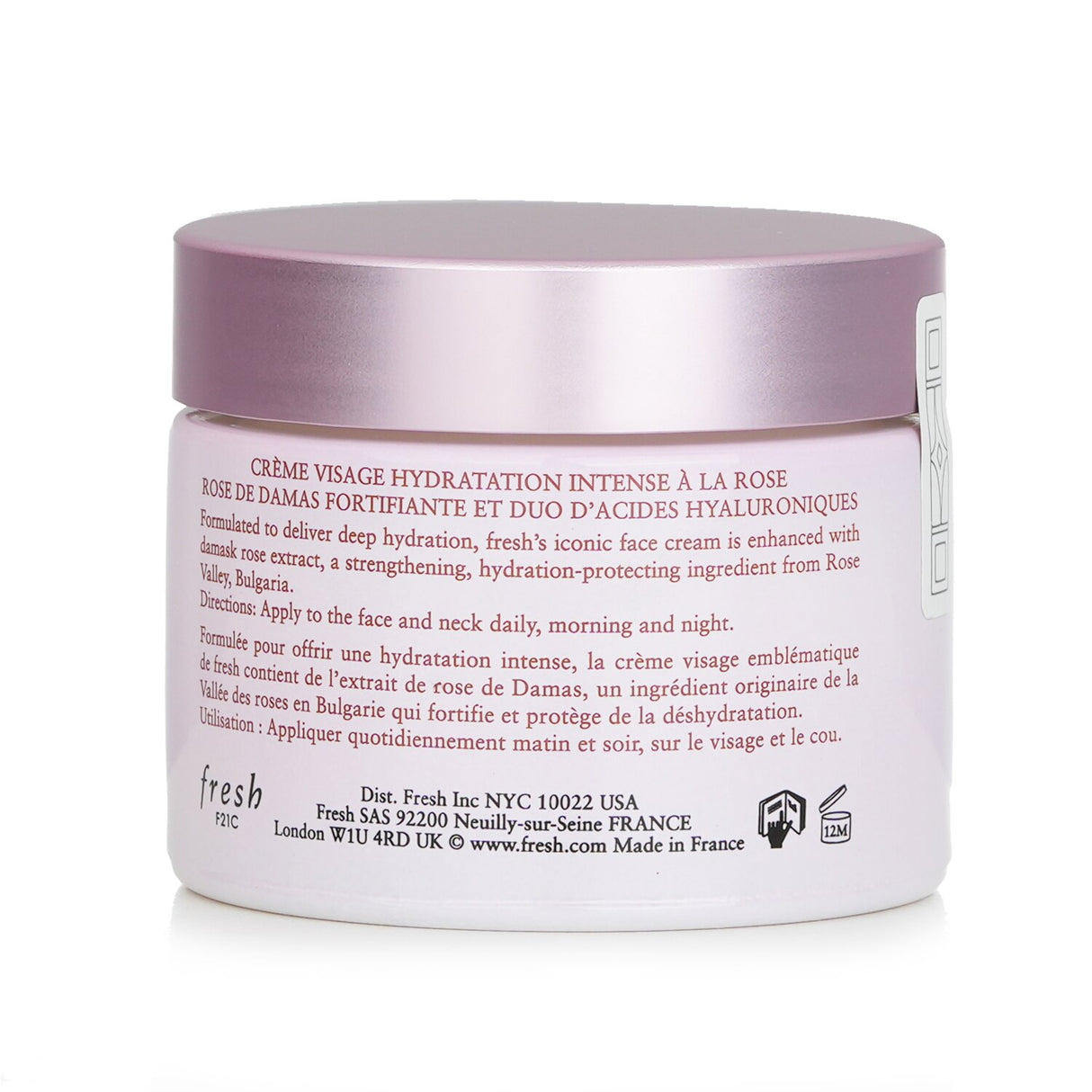 Fresh - Rose Deep Hydration Face Cream - Normal to Dry Skin Types - 50ml/1.6oz