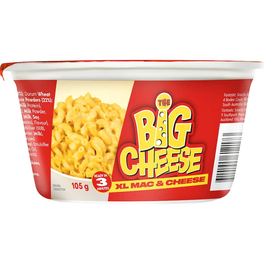 The Big Cheese Pasta & Sauce Mac & Cheese Bowl 105g