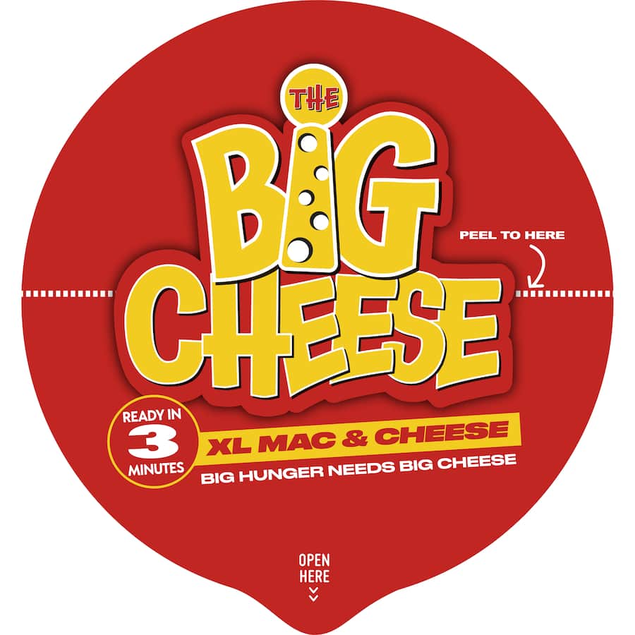The Big Cheese Pasta & Sauce Mac & Cheese Bowl 105g