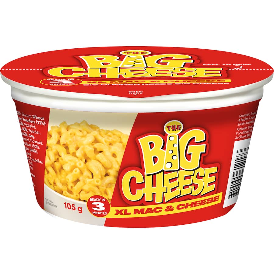 The Big Cheese Pasta & Sauce Mac & Cheese Bowl 105g